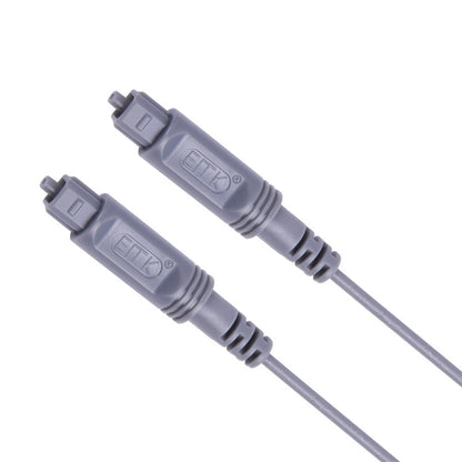 Rynx | 30m EMK OD2.2mm Digital Audio Optical Fiber Cable Plastic Speaker Balance Cable (Silver Gray)