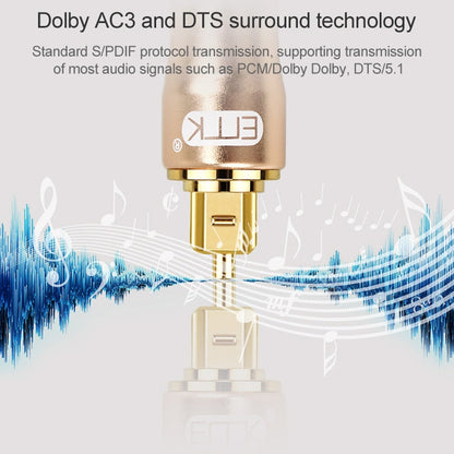 Rynx | 10m EMK OD6.0mm gold-plated TV Digital Audio optical cable