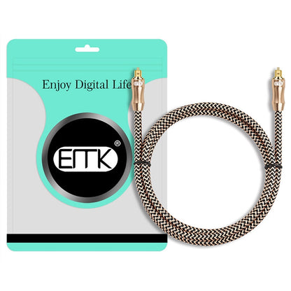 Rynx | 15m EMK OD6.0mm gold-plated TV digital audio optical fiber connection cable