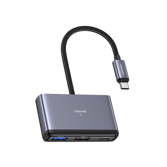 Rynx | USAMS US-SJ627 4 in 1 Type-C Multifunctional Docking Station HUB