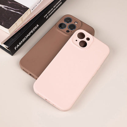 RYNX | For iPhone 16 Pro Max Pure Color Liquid Silicone Fine Pore Phone Case(Creamy Yellow)