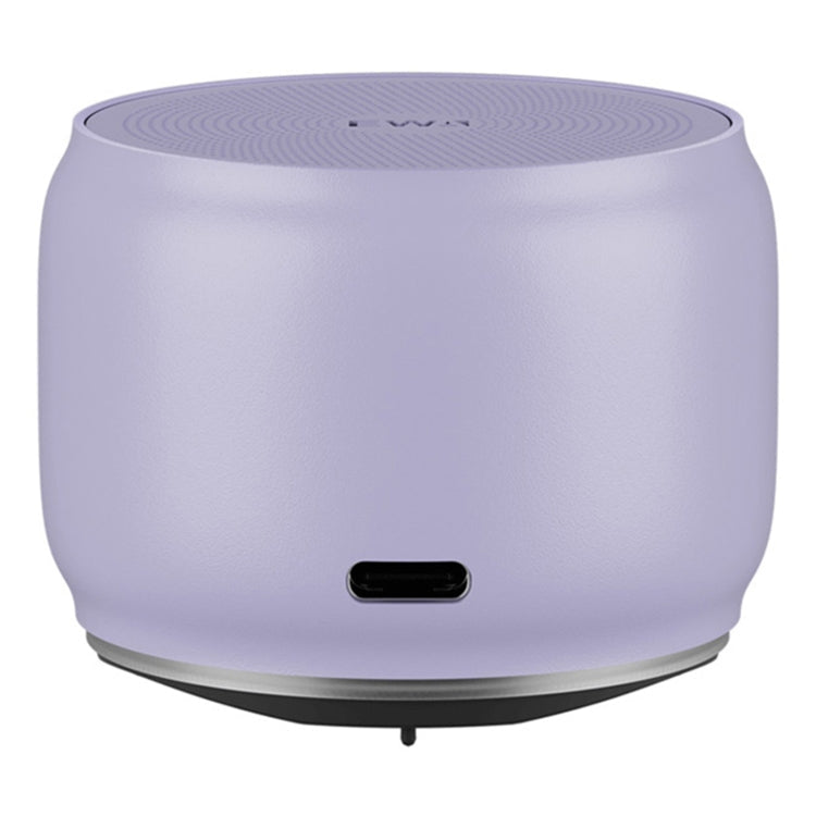 RYNX | EWA A126 Mini Bluetooth 5.0 Bass Radiator Metal Speaker(Purple)