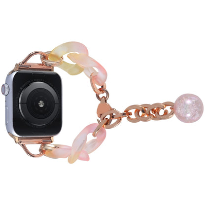 Rynx | For Apple Watch 42mm Gradient Resin Chain Bracelet (Pink)