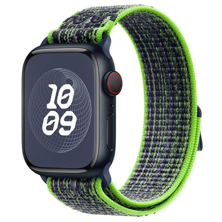 Rynx | For Apple Watch Series 5 40mm Loop Nylon Watch Band (Green Blue)