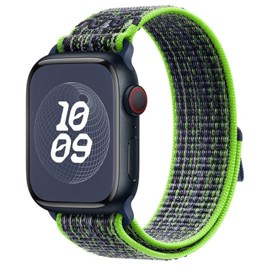 Rynx | For Apple Watch Series 5 40mm Loop Nylon Watch Band (Green Blue)