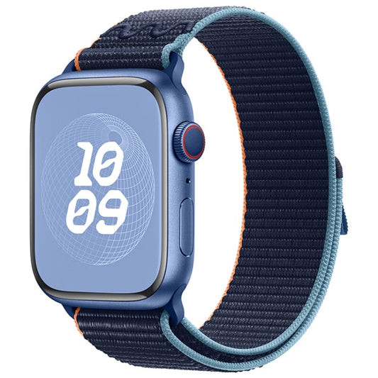 Rynx | For Apple Watch Series 3 42mm Loop Nylon Band (Dark Navy)