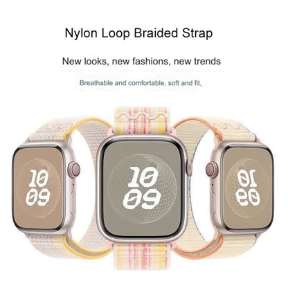 Rynx | For Apple Watch Series 5 40mm Loop Nylon Watch Band (Green Blue)