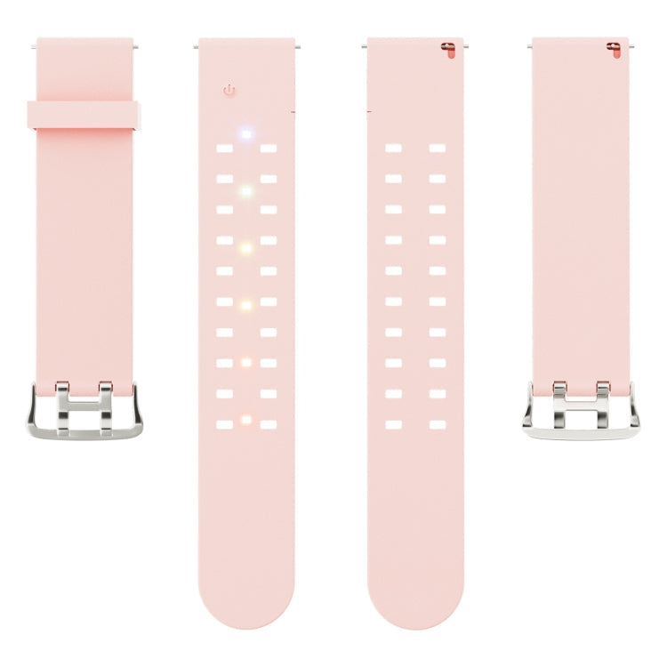 Rynx | For Apple Watch Series 7 41mm Bright Colored Light Silicone Strap (Pink)