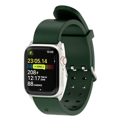 Rynx | For Apple Watch Series 4 40mm Bright Colorful Light Silicone Watch Band (Green)