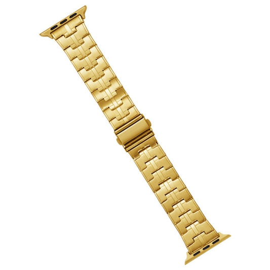 Rynx | For Apple Watch Series 4 44mm Stainless Steel Band (Gold)