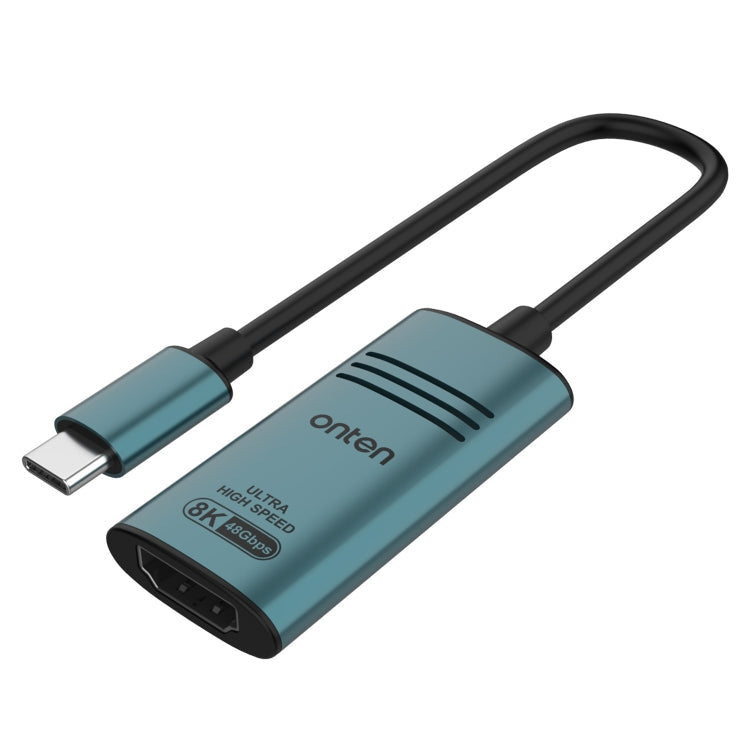 Rynx | Onten UC981 8K 30Hz USB-C / Type-C to HDMI Video Converter Adapter (Pine Green)