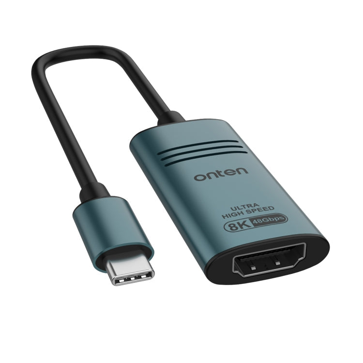 Rynx | Onten UC981 8K 30Hz USB-C / Type-C to HDMI Video Converter Adapter (Pine Green)