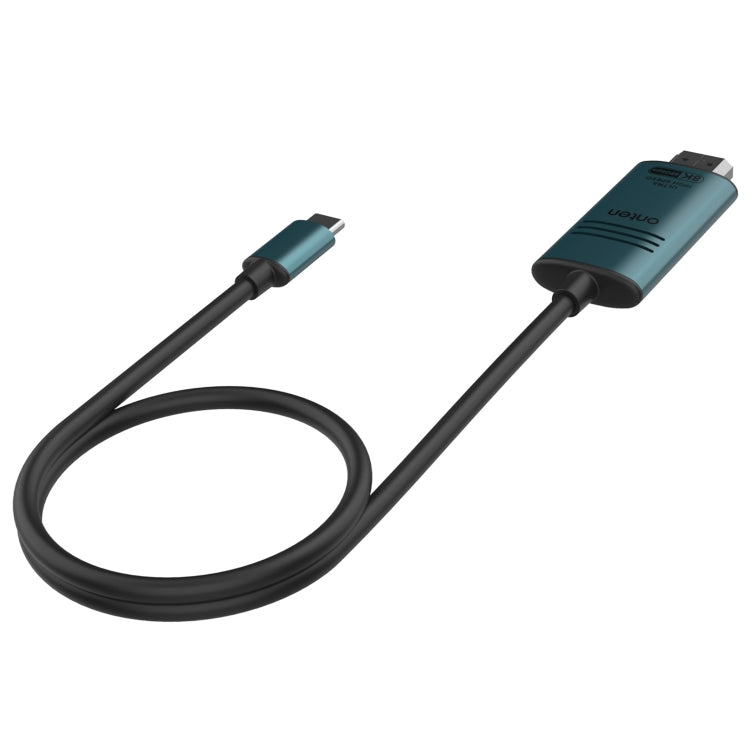 Rynx | Onten UC982 8K 60Hz USB-C / Type-C to HDMI Video HD Converter Cable (Pine Green)