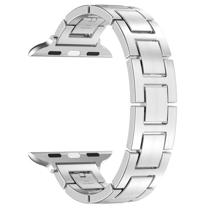 Rynx | For Apple Watch Series 5 40mm H Slim Stainless Steel Band (Silver)