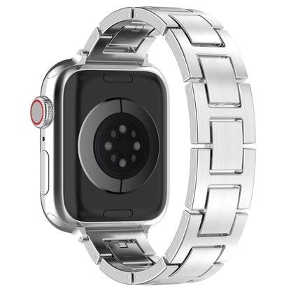 Rynx | For Apple Watch Series 5 40mm H Slim Stainless Steel Band (Silver)