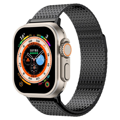 Rynx | For Apple Watch Series 5 40mm Milanese Loop Magnetic Closure Stainless Steel Strap (Black)