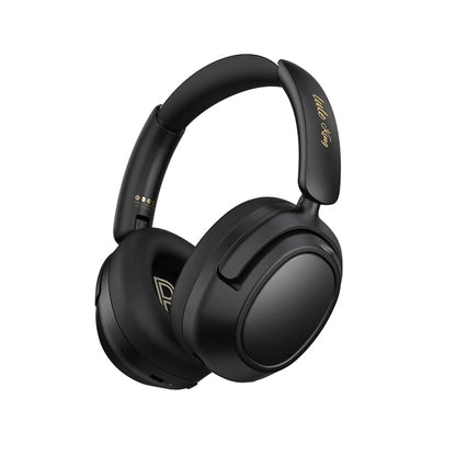 RYNX | Eking ANC Noise Canceling Wireless Gaming Low Latency Headband Wireless Bluetooth Headphones, With 2.4G(Black)