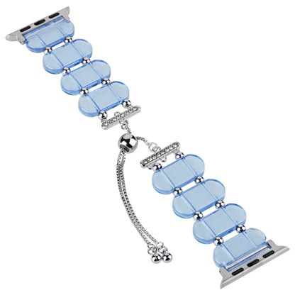 Rynx | For Apple Watch Series 5 40mm Resin Expandable Chain Watch Band (Blue)