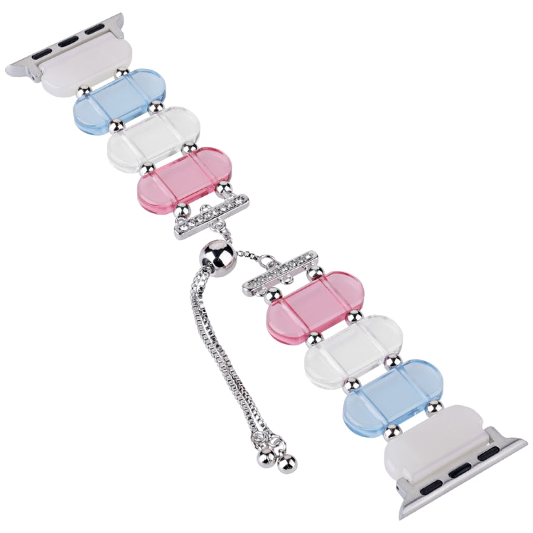 Rynx | For Apple Watch Series 5 40mm Resin Expandable Chain Watch Band(Colors)