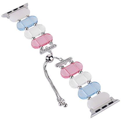 Rynx | For Apple Watch Series 5 40mm Resin Expandable Chain Watch Band(Colors)