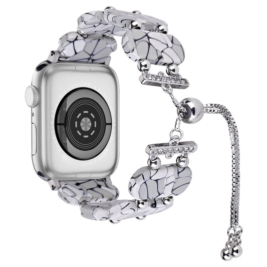 Rynx | For Apple Watch Series 3 42mm Resin retractable chain bracelet (cracks)