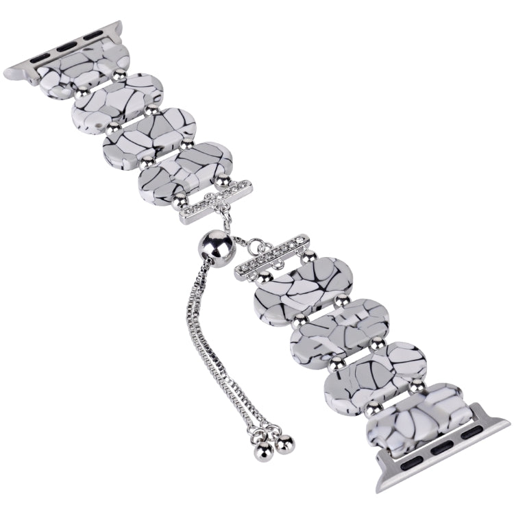 Rynx | For Apple Watch Series 3 42mm Resin retractable chain bracelet (cracks)