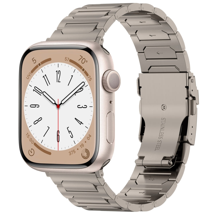 Rynx | For Apple Watch Series 9 45mm I-shaped Titanium Metal Bracelet (Titanium)
