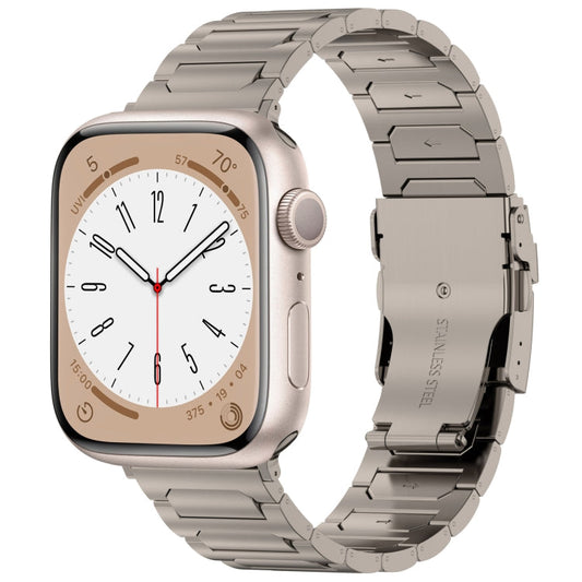 Rynx | For Apple Watch Series 9 45mm I-shaped Titanium Metal Bracelet (Titanium)
