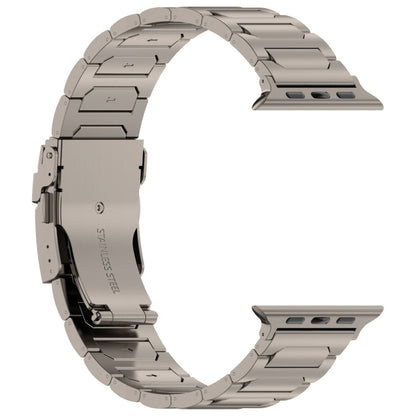 Rynx | For Apple Watch Series 9 45mm I-shaped Titanium Metal Bracelet (Titanium)