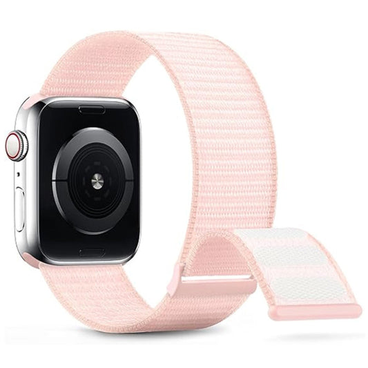 Rynx | For Apple Watch SE 2022 44mm Double Loop Nylon Watch Band (Pearl Powder)