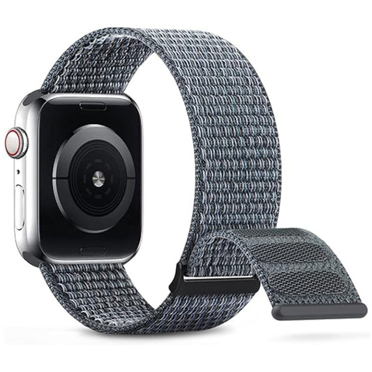 Rynx | For Apple Watch Series 4 40mm Dual Hook and Loop Nylon Band (Gray)