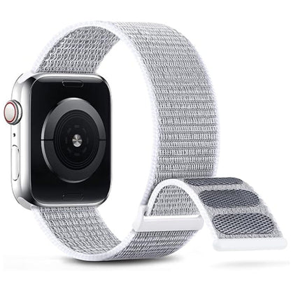 Rynx | For Apple Watch Series 4 40mm Dual Hooks and Loops Nylon Watch Band (Shell)