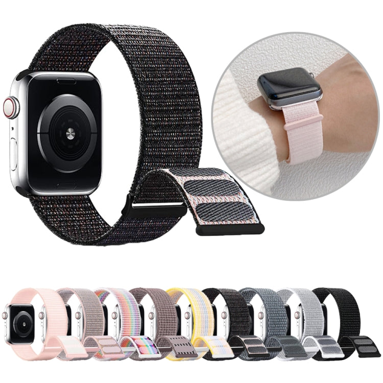 Rynx | For Apple Watch Series 4 40mm Dual Hooks and Loops Nylon Watch Band (Shell)