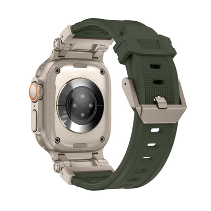 Rynx | For Apple Watch Series 9 45mm Explorer TPU Watch Band (Titan Green)