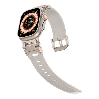 Rynx | For Apple Watch Series 9 45mm Explorer TPU Watch Band (Titanium Starlight)