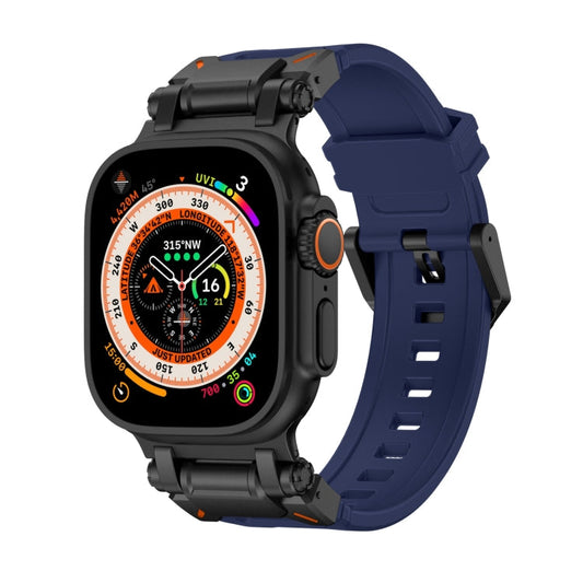 Rynx | For Apple Watch Ultra 49mm Explorer TPU Watch Band (Black Blue)