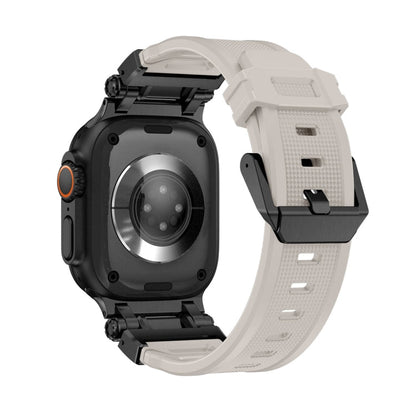 Rynx | For Apple Watch Series 3 42mm Explorer TPU Watch Strap (Black Star Light)
