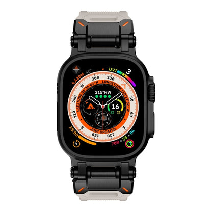 Rynx | For Apple Watch Series 3 42mm Explorer TPU Watch Strap (Black Star Light)