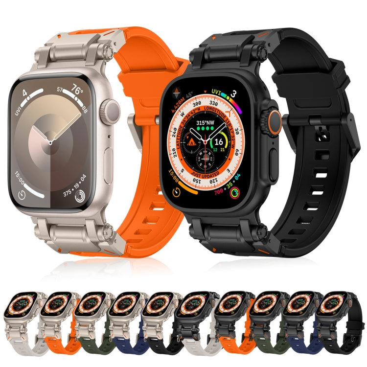 Rynx | For Apple Watch Series 9 45mm Explorer TPU Watch Band (Titan Green)
