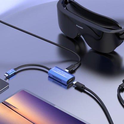 Rynx | V278A 4K 60HZ USB-C/Type-C to Dual USB-C/Type-C Video Adapter Cable