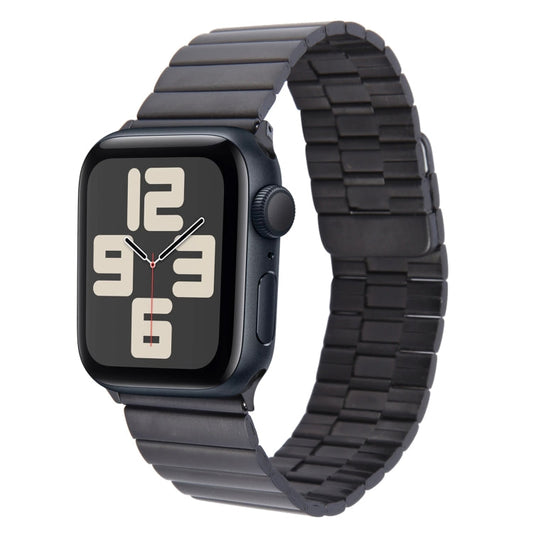 Rynx | For Apple Watch SE 2023 40mm Bamboo Stainless Steel Magnetic Watch Band (Black)