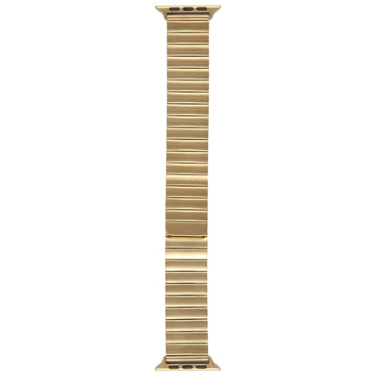 Rynx | For Apple Watch Series 9 45mm Bamboo Stainless Steel Magnetic Bracelet (Gold)