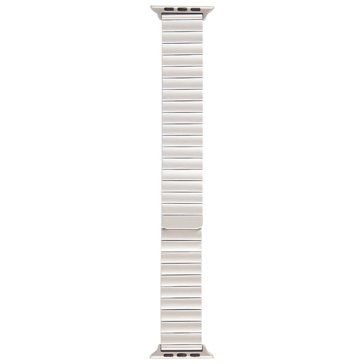 Rynx | For Apple Watch Series 5 44mm Bamboo Stainless Steel Magnetic Wristwatch (Starlight)