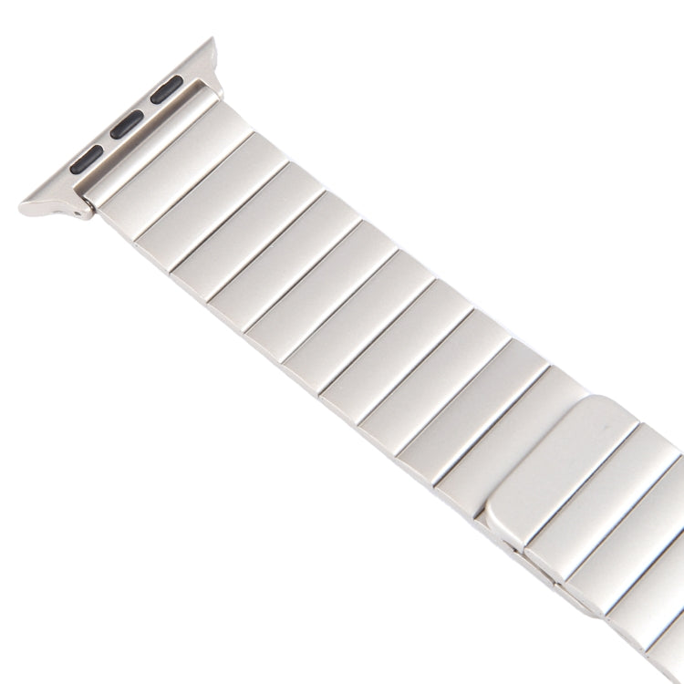 Rynx | For Apple Watch Series 5 44mm Bamboo Stainless Steel Magnetic Wristwatch (Starlight)