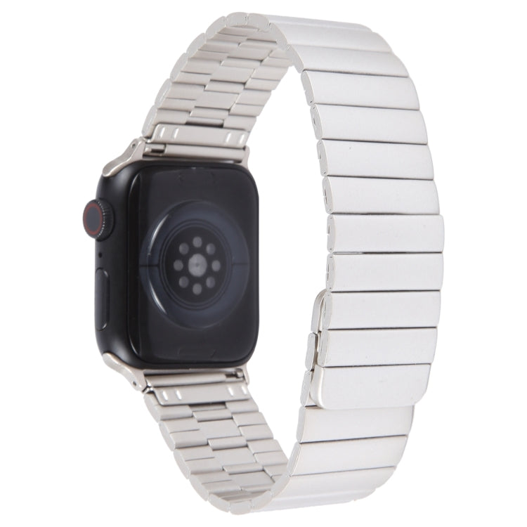Rynx | For Apple Watch Series 5 44mm Bamboo Stainless Steel Magnetic Wristwatch (Starlight)