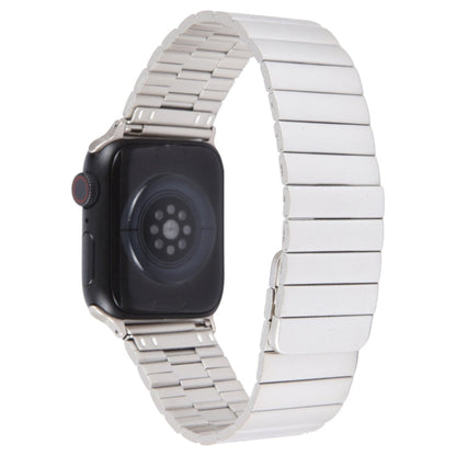 Rynx | For Apple Watch Series 5 44mm Bamboo Stainless Steel Magnetic Wristwatch (Starlight)