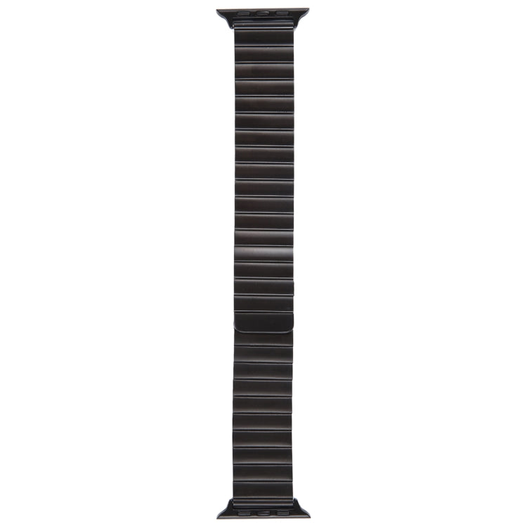 Rynx | For Apple Watch Series 5 40mm Bamboo Stainless Steel Magnetic Watch Band (Black)