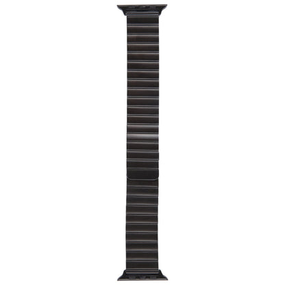 Rynx | For Apple Watch Series 5 40mm Bamboo Stainless Steel Magnetic Watch Band (Black)