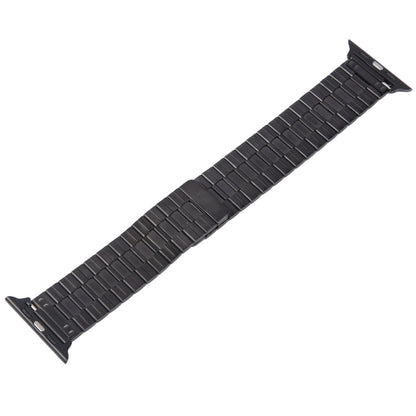 Rynx | For Apple Watch Series 5 40mm Bamboo Stainless Steel Magnetic Watch Band (Black)