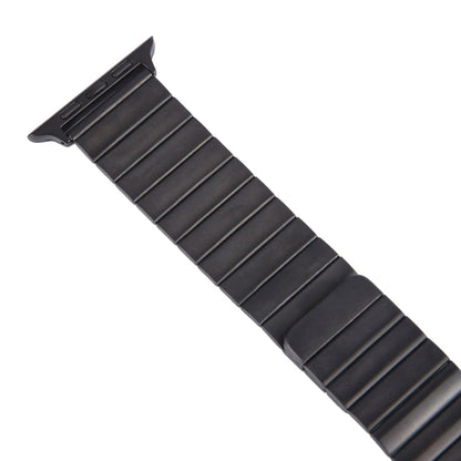 Rynx | For Apple Watch Series 5 40mm Bamboo Stainless Steel Magnetic Watch Band (Black)